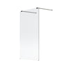 Finestra Prism Shower Screen - Silver