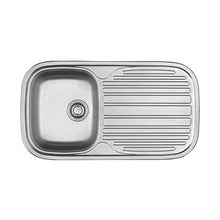 Load image into Gallery viewer, Franke Quinline QLX 611 Single Bowl Inset Sink - Stainless Steel
