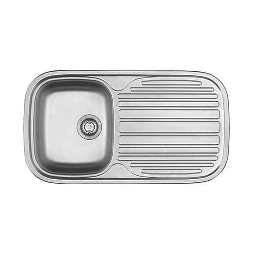 Franke Quinline QLX 611 Single Bowl Inset Sink - Stainless Steel