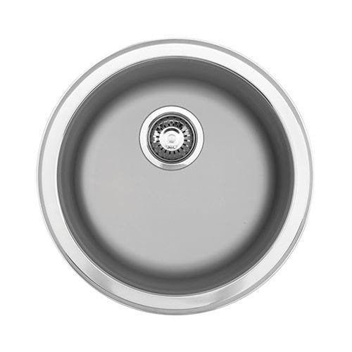 Franke Rondo RDX 610-45 Single Inset Prep Bowl - Stainless Steel