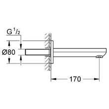 Load image into Gallery viewer, Eurosmart Cosmopolitan Bath Spout
