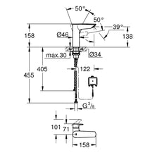 Load image into Gallery viewer, GROHE Eurosmart Hybrid Infrared Basin Mixer
