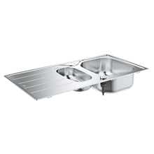 Load image into Gallery viewer, GROHE K200 Single and Half Bowl Inset Sink Stainless Steel
