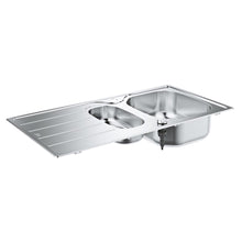 Load image into Gallery viewer, Grohe K200 Single and Half Bowl Inset Sink Stainless Steel
