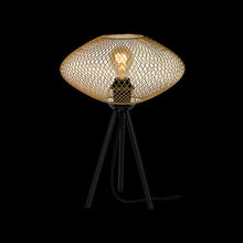 Load image into Gallery viewer, K. Light Mesh Shade Tripod Table Lamp
