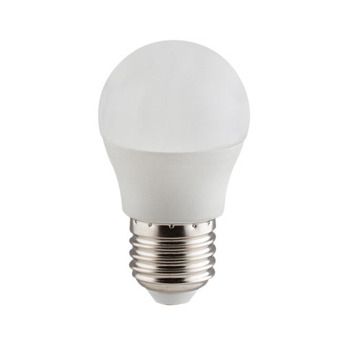 Eurolux LED Dimmable Golf Ball Bulb E27 5W 450lm Warm White - Opal