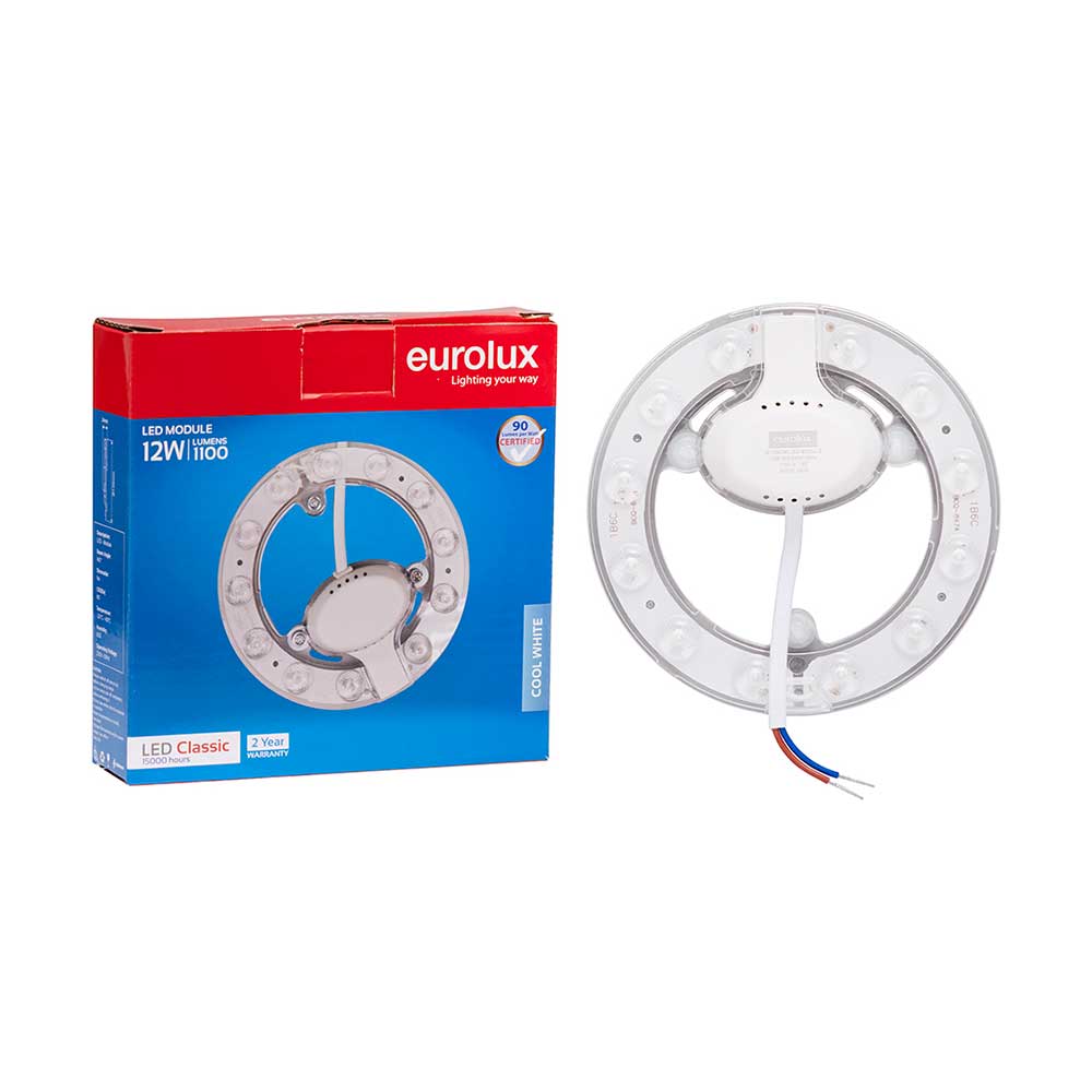 Eurolux LED Ceiling Light Module 12W 4000K 141mm