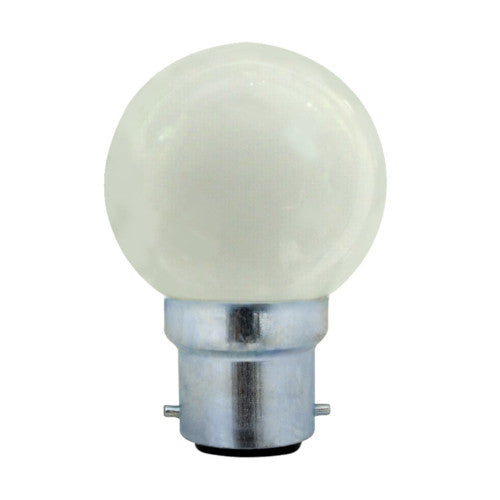 Eurolux LED Colored Golf Ball Bulb B22 1W 45lm 6500K