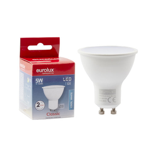 Eurolux LED Bulb GU10 5W 320lm Warm White
