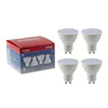 Eurolux LED Lamp GU10 3W 220lm 3000K - 4 Pack