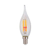 Eurolux LED Filament Flame Candle Bulb C35 E14 4W 310lm Warm White