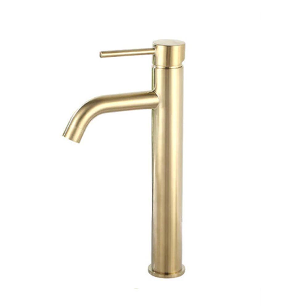 Trendy Taps Tall Mixer Tap - Brushed Gold