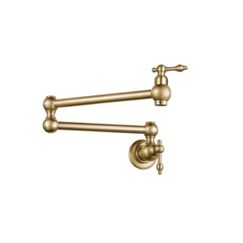 Trendy Taps Wall Mounted Pot Filler - Brushed Gold