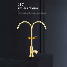 Load image into Gallery viewer, Trendy Taps Aurum Filtered Water Tap - Brushed Gold
