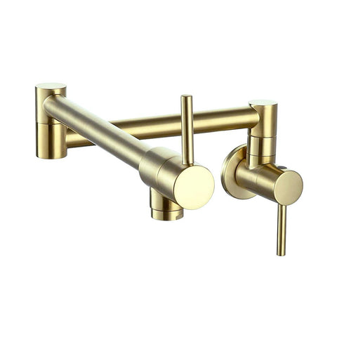 Trendy Taps Aurum Modern Line Pot Filler - Brushed Gold