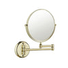 Trendy Taps Extendable Mirror Brushed Gold
