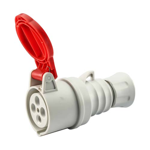 Gewiss Straight Connector 16A 3P+E 400V IP44 6H