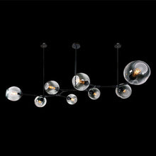 Load image into Gallery viewer, K. Light Molecule 8 Light Horizontal Pendant
