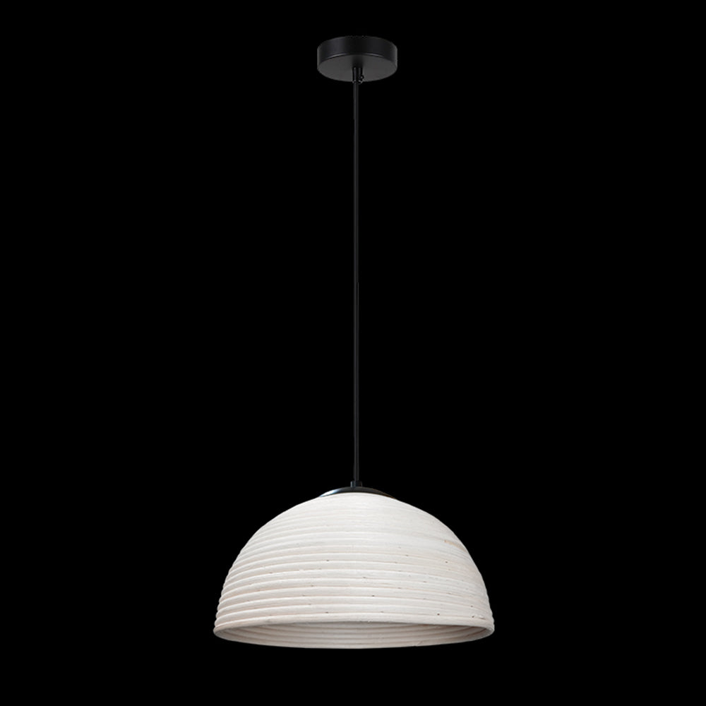 K. Light Small Rattan Tube Pendant E27 40W