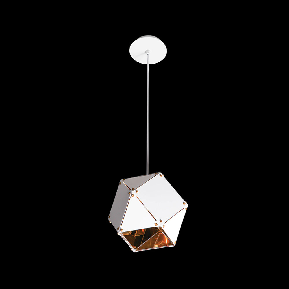 K. Light Magic Box Pendant - White