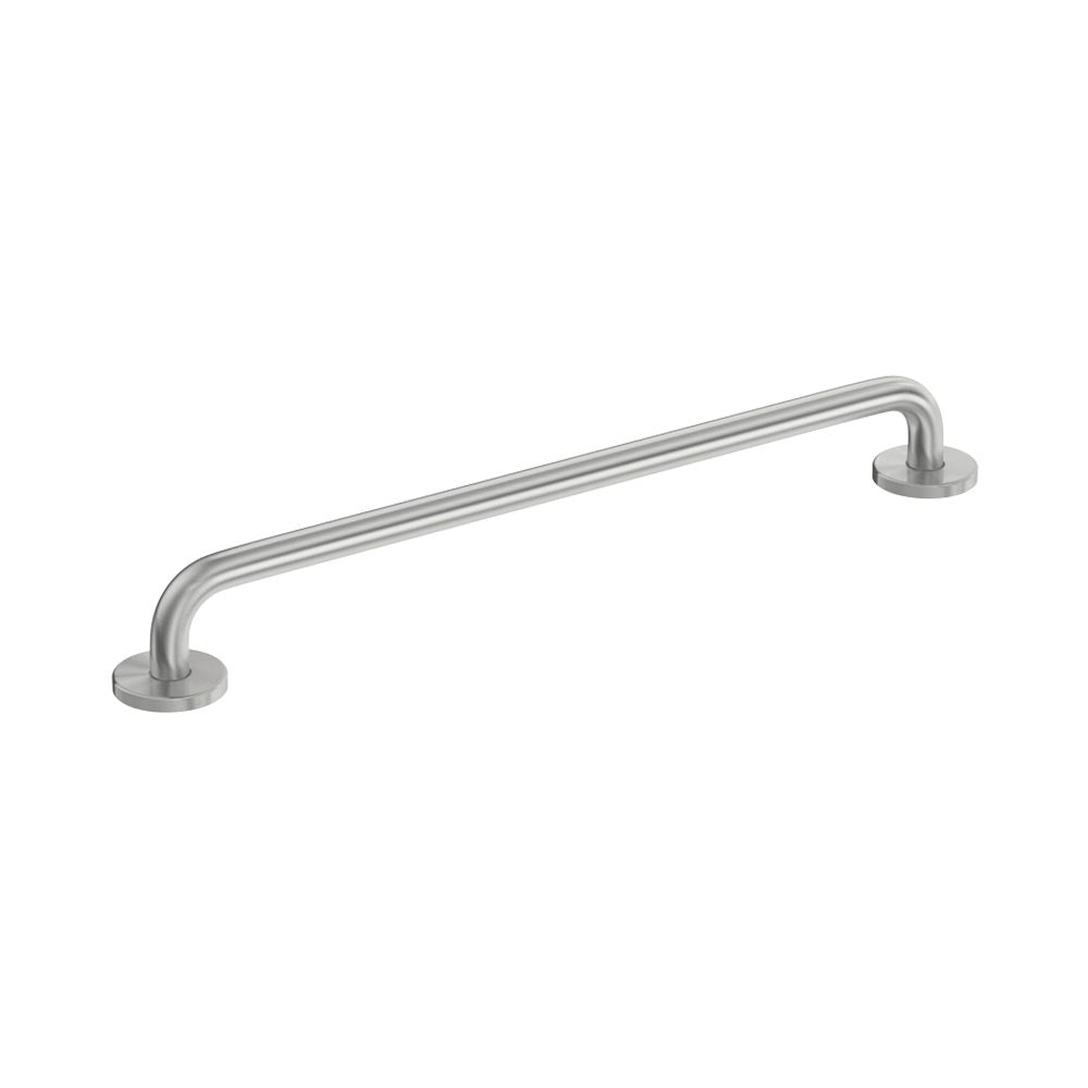 Bathroom Butler Flush Valve Grab Rail 750mm - Brushed Stainless Steel