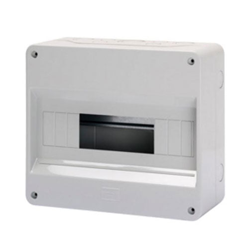 Gewiss 8-Way Surface Mount Distribution Board with No Door