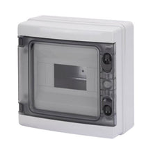 Load image into Gallery viewer, Gewiss 40 CDK Distribution Board - 1x8m Smoked Door IP65
