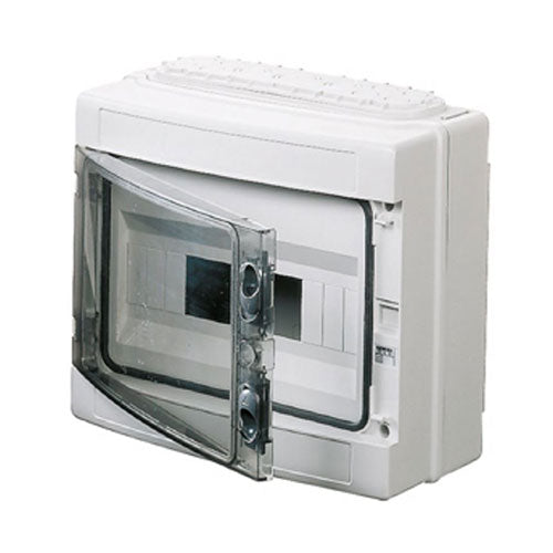 Gewiss 40 CDK Distribution Board - 1x12m Smoked Door IP65