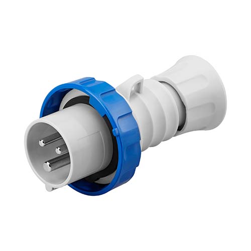 Gewiss Industrial Plug IP67 2P+E 230V 16A 6H