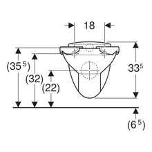 Load image into Gallery viewer, Geberit Bambini Toilet Seat Turtle Design with Grips
