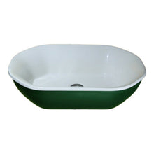 Load image into Gallery viewer, Two Tone Stone Geminus Countertop Vanity Basin
