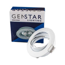 Load image into Gallery viewer, Genstar Aluminium Tilt Downlight 83mm - White
