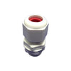 Cable Gland No. 1 PP White with Red Grommet