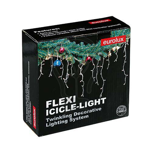 Eurolux Icicle Christmas Lights 3.5m