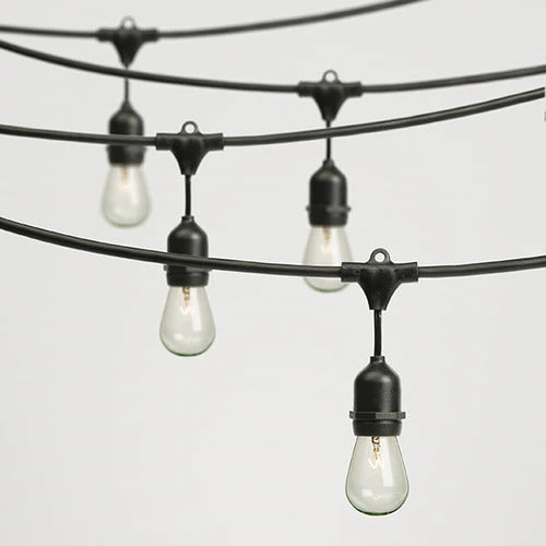 Hoi Ploy Festoon Lights - Black