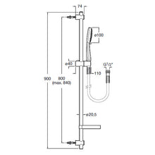 Load image into Gallery viewer, Roca Stella Shower Rail Set
