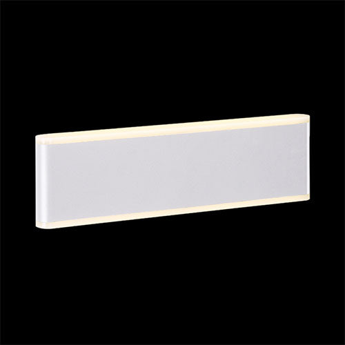 K. Light Slim Up & Down Large LED Wall Light 3000K - White