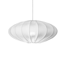 Load image into Gallery viewer, Oval Bubble Eclipse Pendant - White
