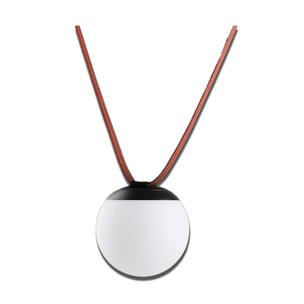 K. Light Aluminium & Plastic Sphere LED Pendant 3000K