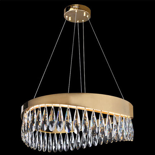 K. Light Imperial Round Chandelier 3000K - Gold