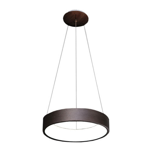 K. Light Cylinder Pendant 3000K - Brushed Coffee