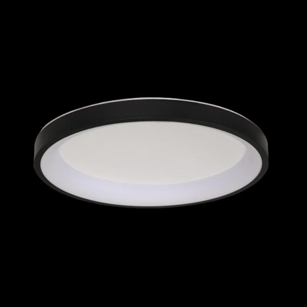 K. Light Round Framed Large LED Ceiling Light 3000K