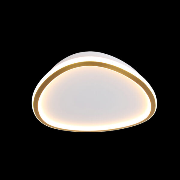 K. Light Ovoid Small Ceiling Fitting - Gold
