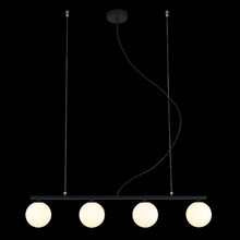 Load image into Gallery viewer, K. Light Linear LED 4 Light Globe Pendant
