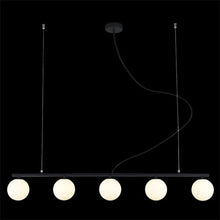 Load image into Gallery viewer, K. Light Linear LED 5 Light Globe Pendant
