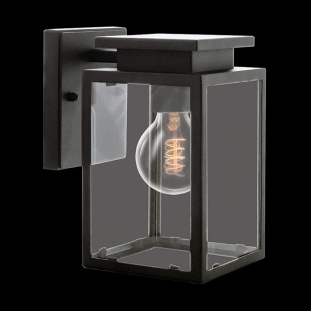 K. Light Chic Bracket Boxed Wall Light - Black