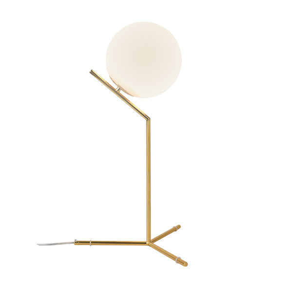 K. Light Long Table Lamp - Gold