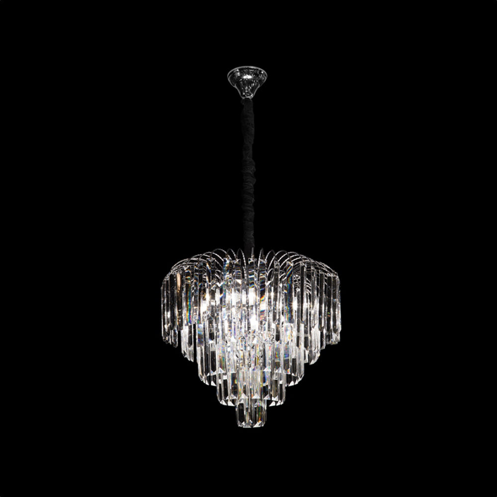 K. Light Sophia Crystal Chandelier E14 320W - Chrome