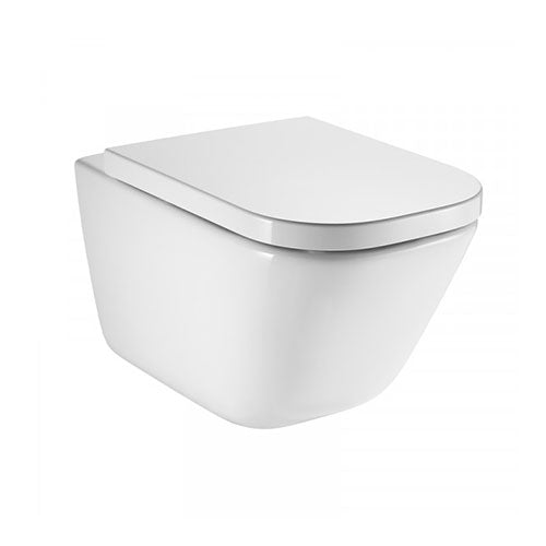 Roca Gap Rimless Wall-Hung Toilet + Seat