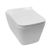 Didi Jacob Wall Hung Soft Close Slim Line Seat Toilet - White